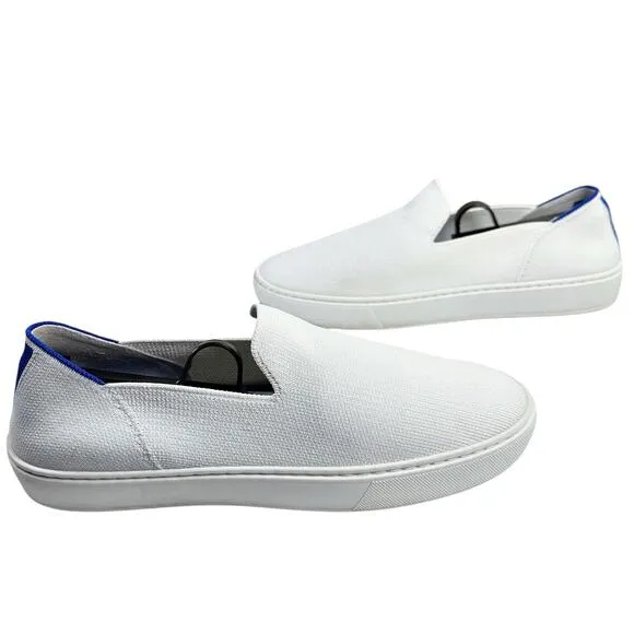 Rothy's The Original Slip On Sneaker Bright White Women 8