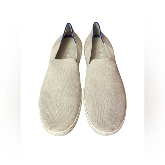 ROTHY’S The Original Slip On Sneakers Size 8 Color Sand