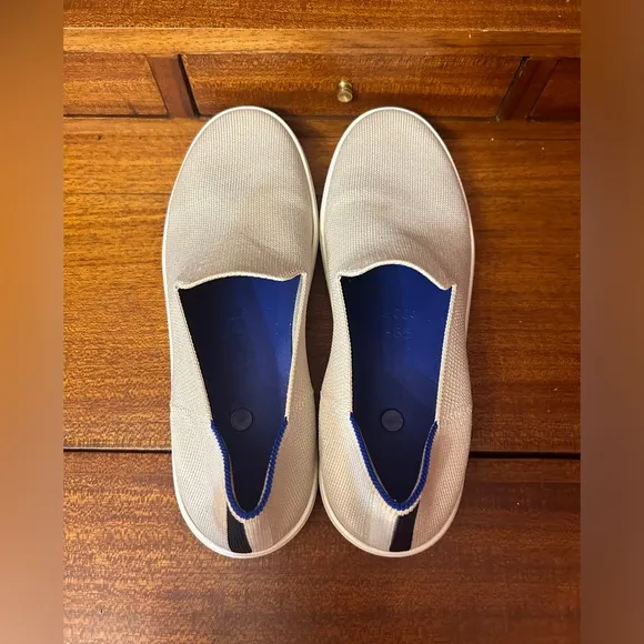 ROTHY’S The Original Slip On Sneakers Size 8 Color Sand