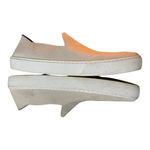 Rothy’s The Original Slip On Sneakers Size 9.5 Sand / Beige Slip-On Sneakers
