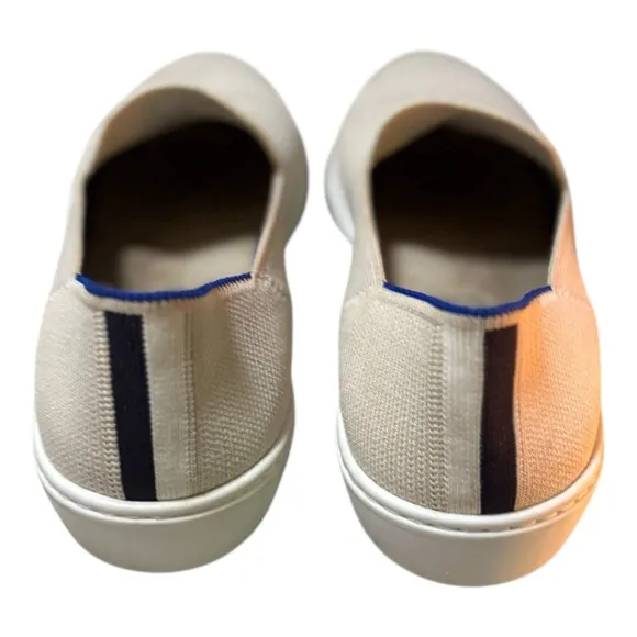 Rothy’s The Original Slip On Sneakers Size 9.5 Sand / Beige Slip-On Sneakers