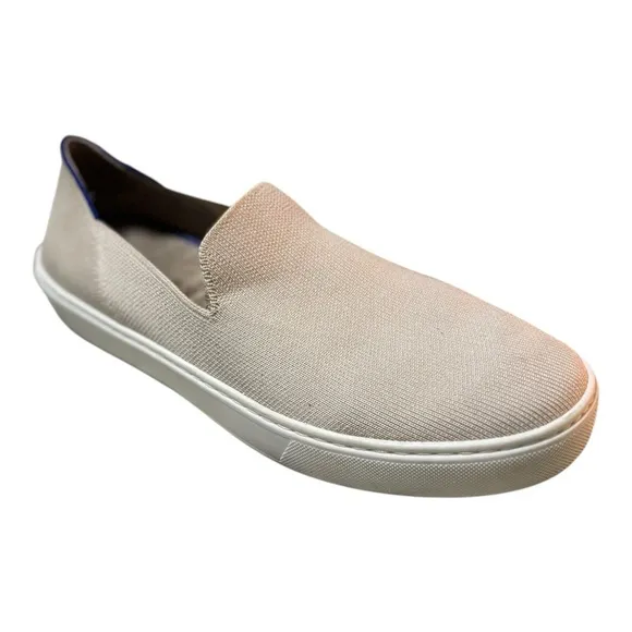 Rothy’s The Original Slip On Sneakers Size 9.5 Sand / Beige Slip-On Sneakers