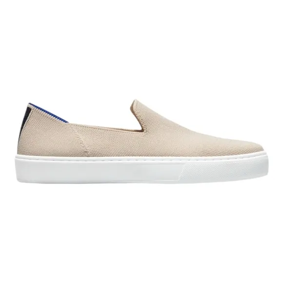 Rothy’s The Original Slip On Sneakers Size 9.5 Sand / Beige Slip-On Sneakers