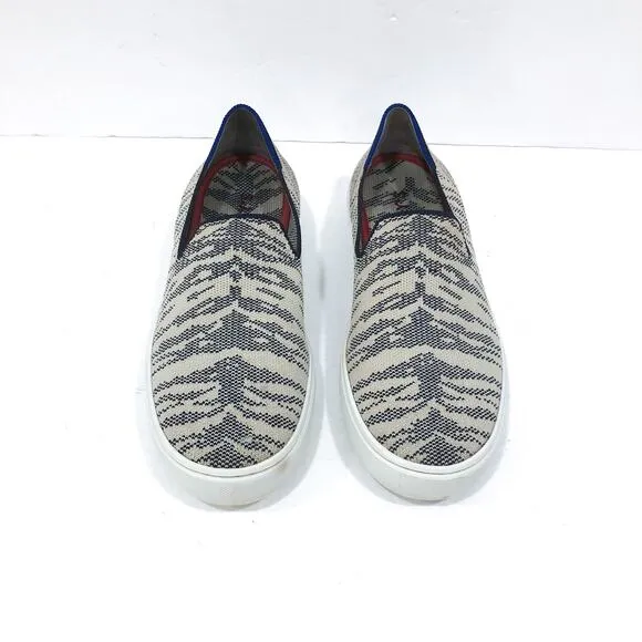 Rothy's The Sneaker Maritime Tiger Slip On Sneakers