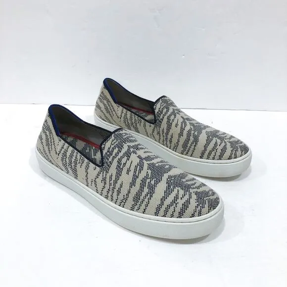 Rothy's The Sneaker Maritime Tiger Slip On Sneakers