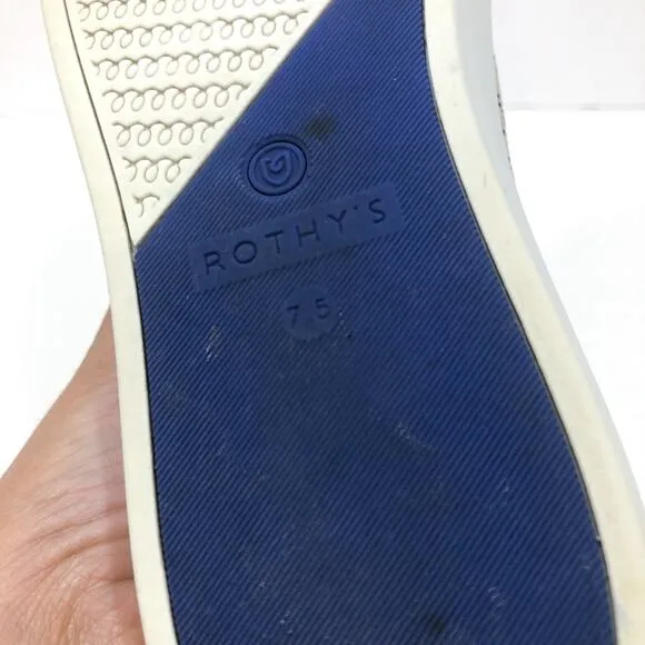 Rothy's The Sneaker Maritime Tiger Slip On Sneakers