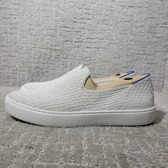 Rothy’s The Sneaker Women's Size 9 US Salt Honey Comfort Slip On Sneakers