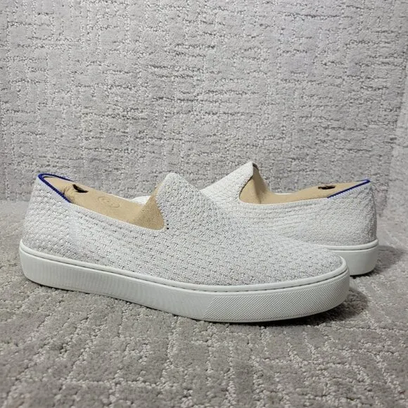 Rothy’s The Sneaker Women's Size 9 US Salt Honey Comfort Slip On Sneakers
