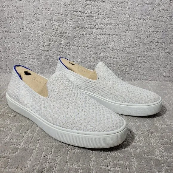 Rothy’s The Sneaker Women's Size 9 US Salt Honey Comfort Slip On Sneakers