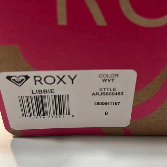 Roxy NIB Libbie Floral sneakers