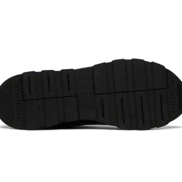 RS 2.0 Dazed 'Black Multi'  Puma Black Sneakers with Red and Blue Accents