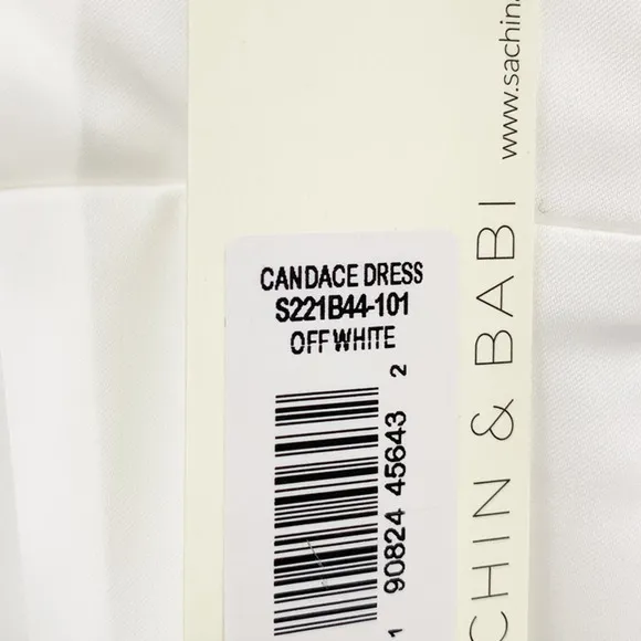 SACHIN   BABI Dress Size 2 Evening Gown NEW Candace Lace Cream Ivory Hi Low