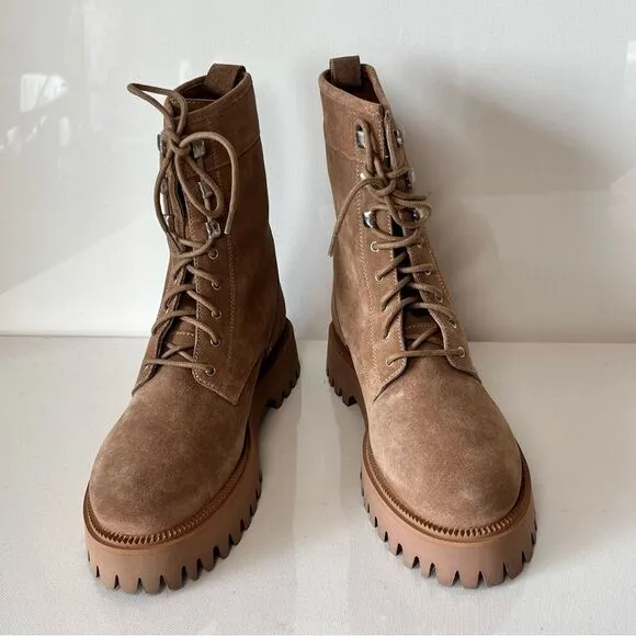 Saint G Anastasia Lace Up High Ankle Boots