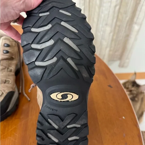 Salomon Brown Hiking Boots