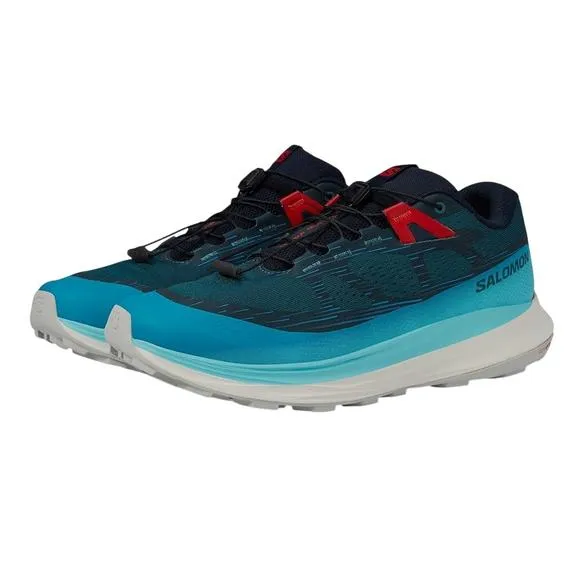 Salomon Mens Ultra Glide 2 Training Shoes US 11.5 EU 46 Blue Athletic NIB