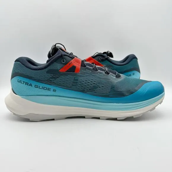 Salomon Mens Ultra Glide 2 Training Shoes US 11.5 EU 46 Blue Athletic NIB