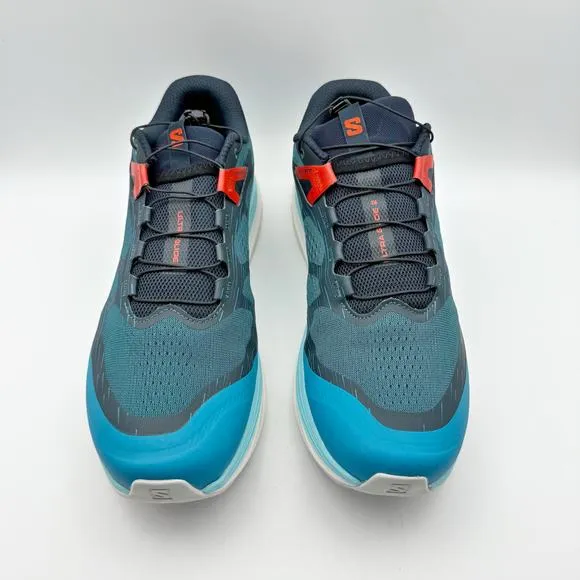 Salomon Mens Ultra Glide 2 Training Shoes US 11.5 EU 46 Blue Athletic NIB