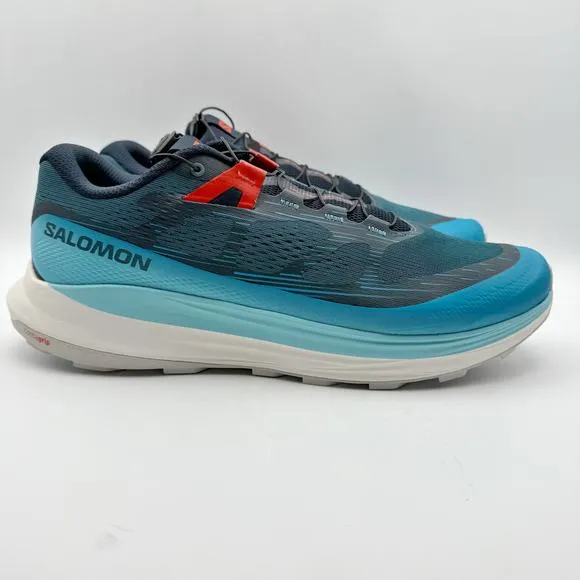 Salomon Mens Ultra Glide 2 Training Shoes US 11.5 EU 46 Blue Athletic NIB