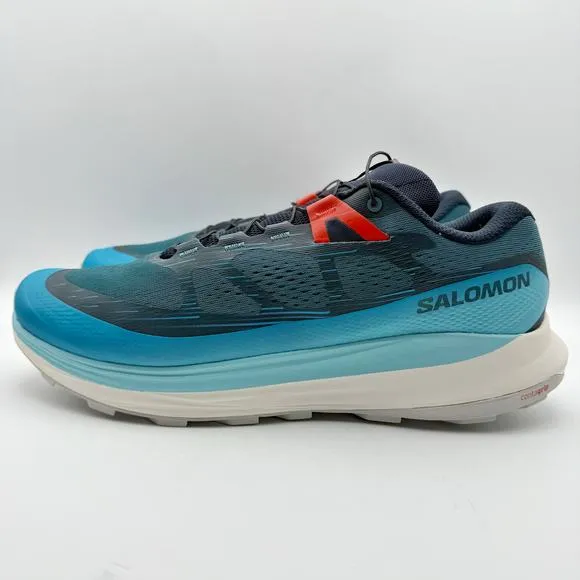 Salomon Mens Ultra Glide 2 Training Shoes US 11.5 EU 46 Blue Athletic NIB
