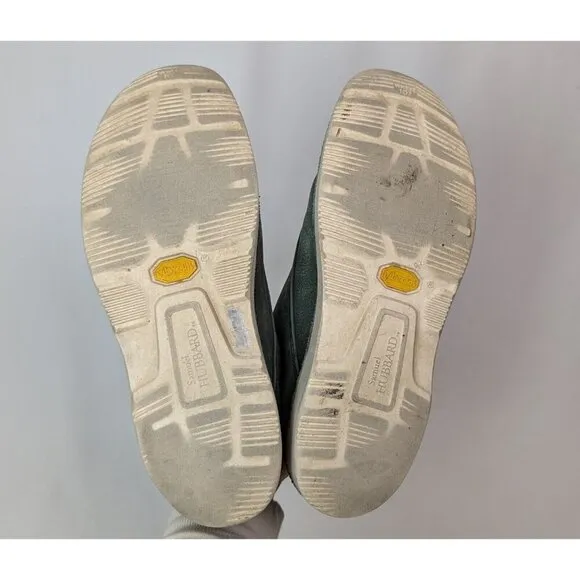 Samuel Hubbard Suede Dress Oxford Shoes 9.5 M Gray Blue Vibram Sole Lace Up