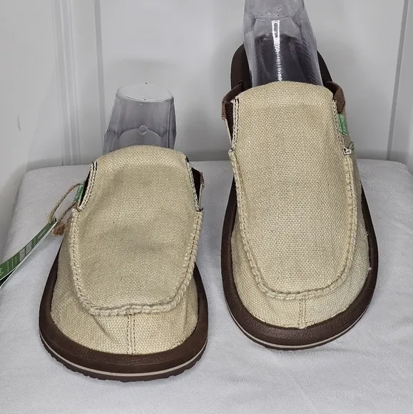 Sanuk You Got My Back III  Men's Slippers Mules, Size 11 NWT