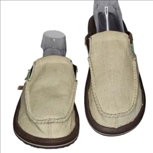 Sanuk You Got My Back III  Men's Slippers Mules, Size 11 NWT
