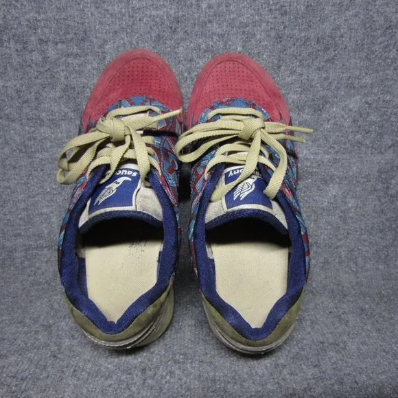 Saucony Bodega Shadow 6000 Sneakers Mens Size 8 Blue Red Low Lace Up Shoes