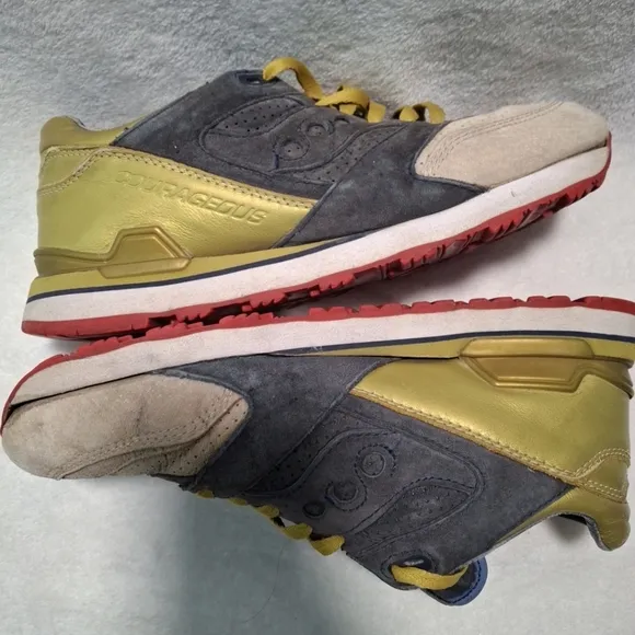 Saucony Courageous x Sneaker Politics &quot;The Jackson&quot; Men’s US Sz 9.5