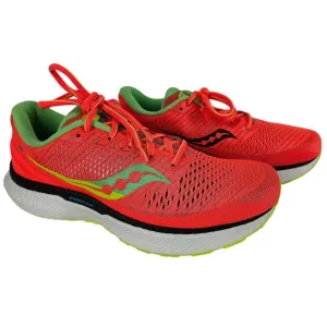 SAUCONY MEN'S ORANGE TRIUMPH 18 PWRRUN RUNNING SHOES - SIZE 9 STYLE: S20595-10