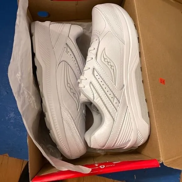Saucony Womens Ride s50201-1 1 White Running Shoes Sneakers Size 10