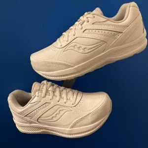 Saucony Womens Ride s50201-1 1 White Running Shoes Sneakers Size 10
