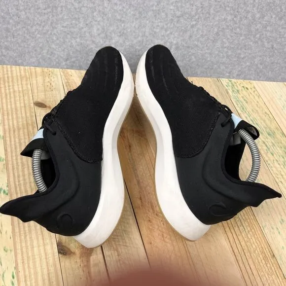 Saysh One Shoes Womens Sz 9.5 Black White Gum Lightweight Allyson Felix Sneakers