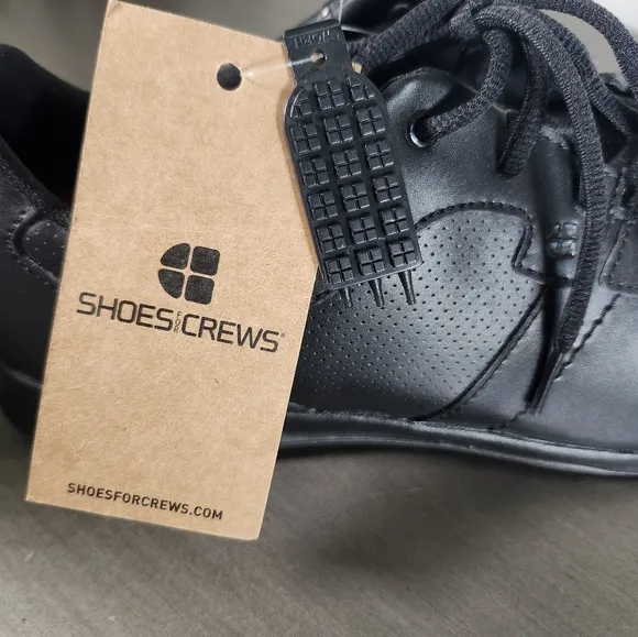 Shoes For Crews Black Lace Up Work Safety Athletic Sneakers Shoes Men S 11 NWOB
