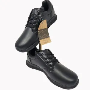 Shoes For Crews Mens Size 8 Slip Oil Resistant Black Work Shoes NEW