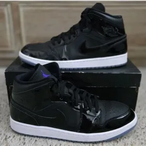 Size 12 Mens - Nike Air Jordan 1 Mid SE Space Jam - DV1308-004