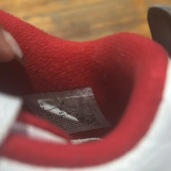 Size 2 Jordan 4 sneakers