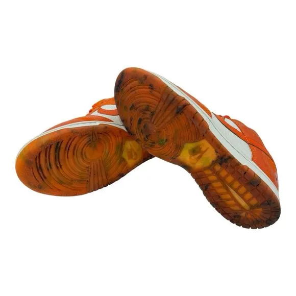 Size 8 - Nike Dunk Low Cracked Orange W