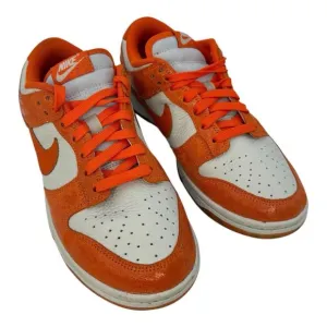 Size 8 - Nike Dunk Low Cracked Orange W