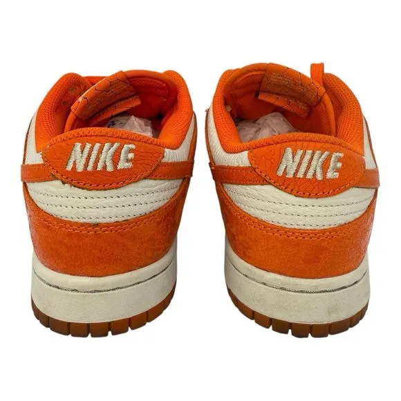 Size 8 - Nike Dunk Low Cracked Orange W