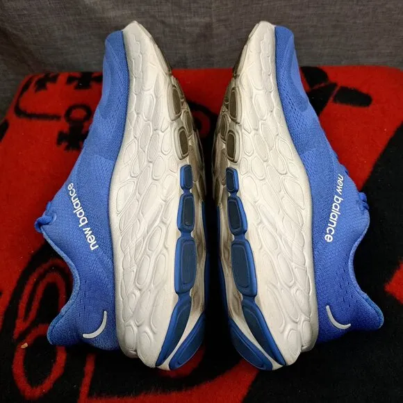 Size 9.5 New Balance Fresh Foam X More v4 Women Sneakers Running Shoes Blue
