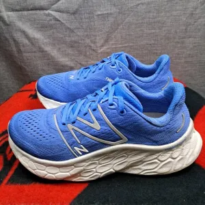 Size 9.5 New Balance Fresh Foam X More v4 Women Sneakers Running Shoes Blue
