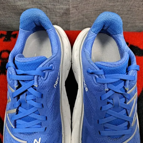 Size 9.5 New Balance Fresh Foam X More v4 Women Sneakers Running Shoes Blue