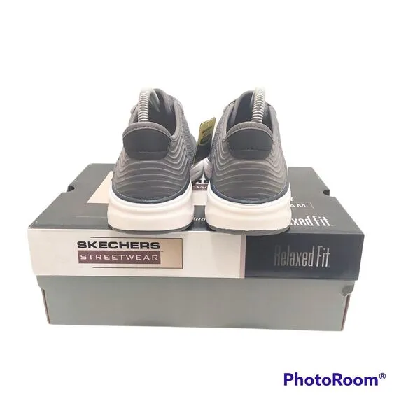 Skechers Crowder Freewell Grey White Men Casual Sneakers