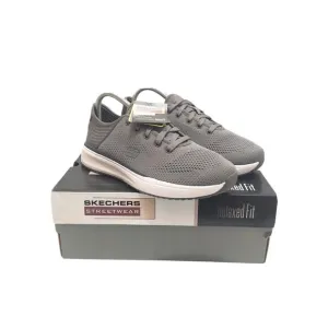Skechers Crowder Freewell Grey White Men Casual Sneakers