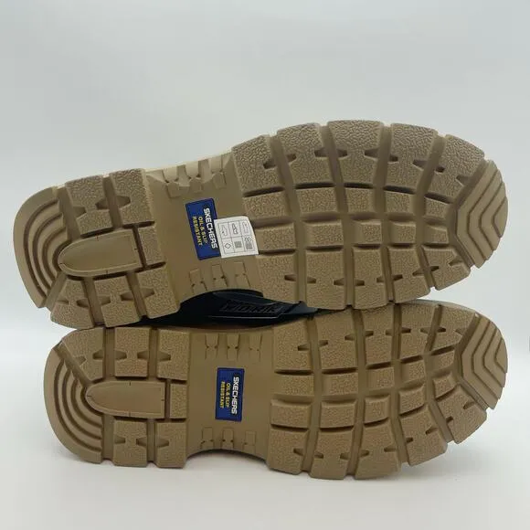 Skechers Men's Wascana Tactical Work Boots US 10 Tan Brown Composite Toe EH NIB