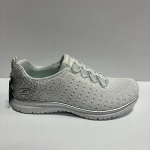 Skechers Women’s Virtue- Lucent White Slip-On Sneakers, Size 6 M