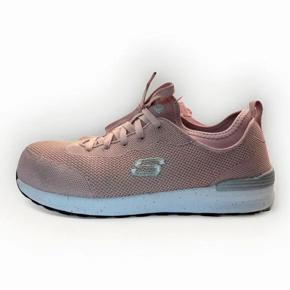 Skechers Work BULKLIN BALRAN 108033/PNK Women’s Safety Sneakers – Size 10