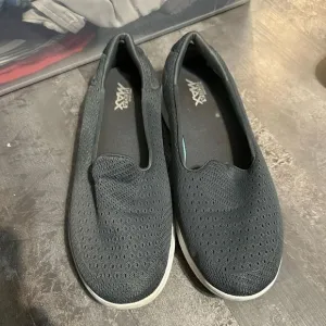 Skechers slip in sneakers gray. Used condition