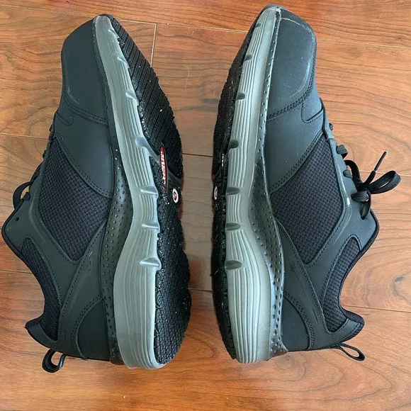 Sketchers Slip Resistant Arch Fit Men's Work Footwear Safety Toe Shoes Sneakers
