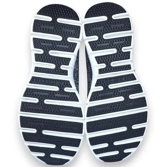 Sketchers-Women's SIZE 6- Memory Foam Elite Sneakers-Flex Elite-Black White